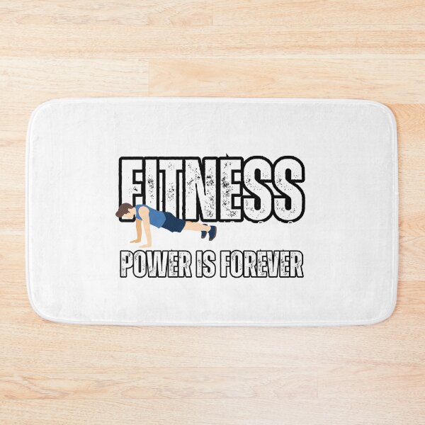 Item preview, Fitness Power is Forever designed and sold by Nuruddeen Art Store.