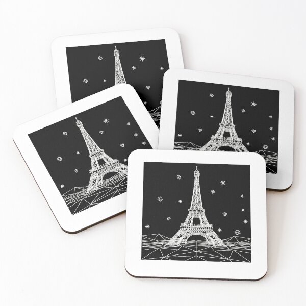 Item preview, Eiffel Tower Paris Fine Art Digital Painting  designed and sold by Panom Suavichien.