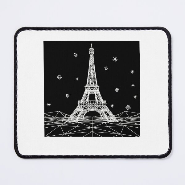 Item preview, Eiffel Tower Paris Fine Art Digital Painting  designed and sold by Panom Suavichien.