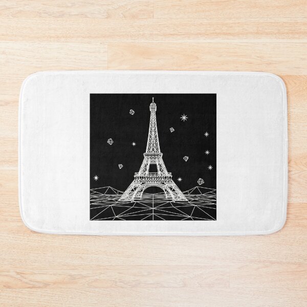 Item preview, Eiffel Tower Paris Fine Art Digital Painting  designed and sold by Panom Suavichien.