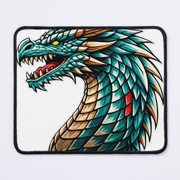 Item preview, Scaled Fury: The Dragon of Shadows and Fire designed and sold by NextNoob485.