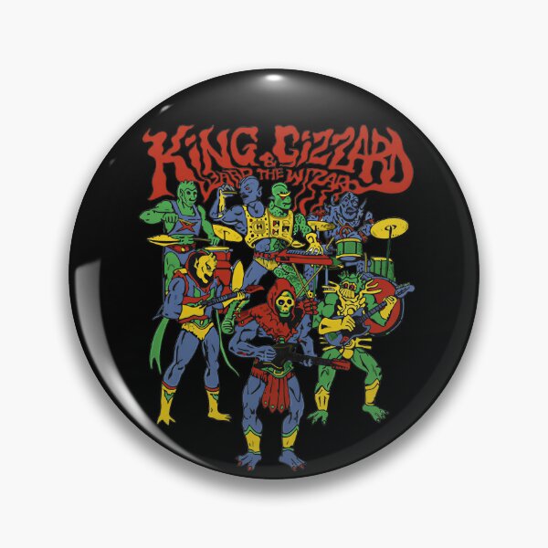 Item preview, King Gizzard & the Lizard Wizard Monsters designed and sold by Iconic Graphics.