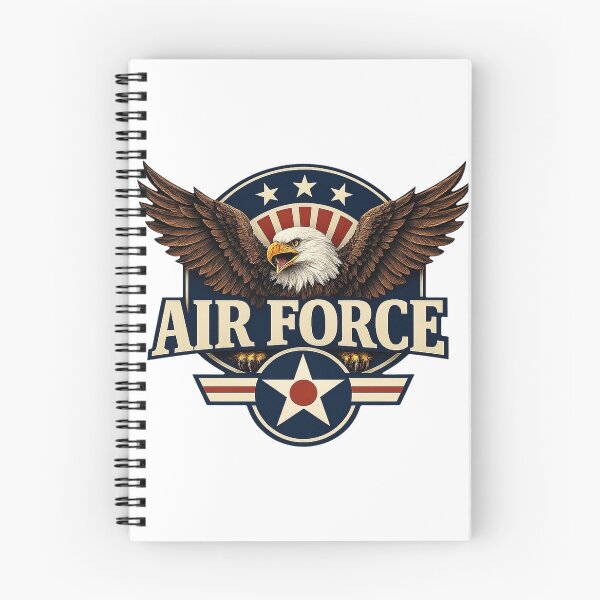 Aperçu de l'œuvre Emblème vintage de l'aigle de l'US Air Force créée et vendue par Combatente.