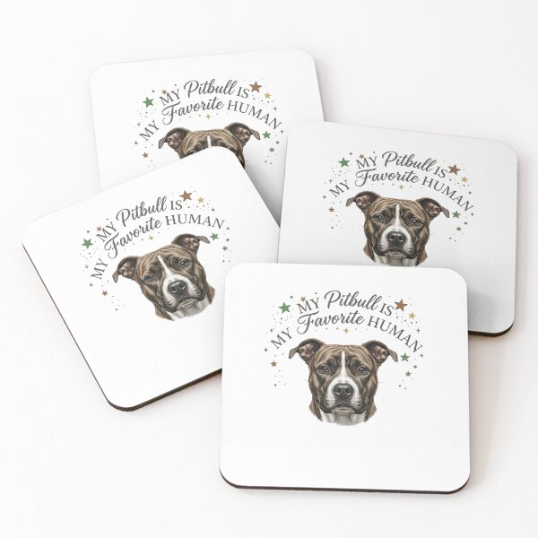 Item preview, My Pitbull is my Favorite Human  designed and sold by My Pitbull Place.