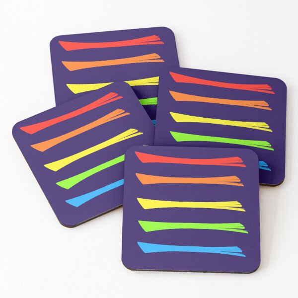Item preview, Minimalist Colorful Speed Lines - Dynamic Motion Abstract Art designed and sold by SolutionsArt.