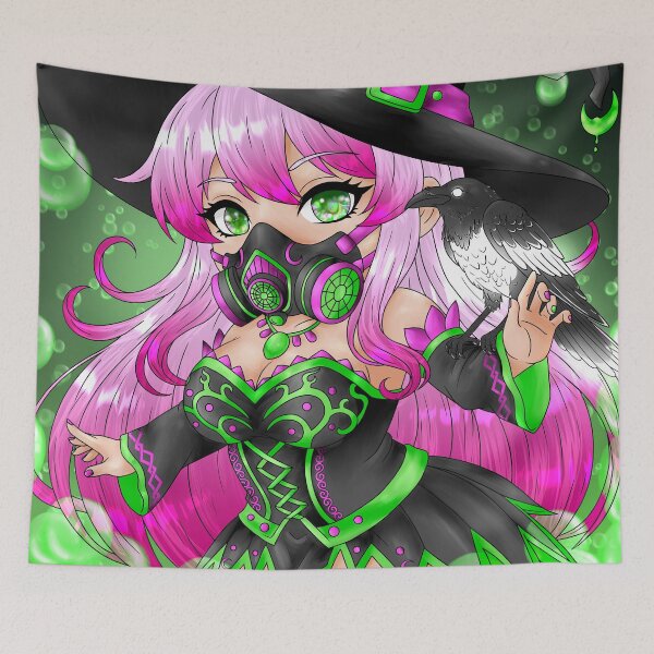 Item preview, Ember the Toxic Witch designed and sold by amathestria.