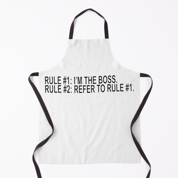Item preview, Rule #1 I’m The Boss Funny Statement designed and sold by ChR-oman.