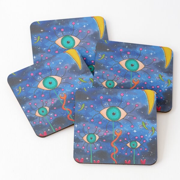 Item preview, Eyeball Flowers designed and sold by Strange Garden Studio.