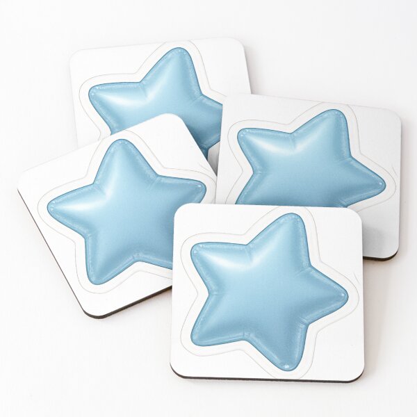 Item preview, Kawaii Star Sticker – Cute Glossy Pastel Aesthetic designed and sold by designpgigi.