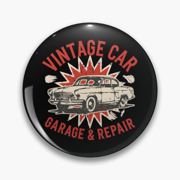Item preview, Vintage Car Garage designed and sold by SignumShop.