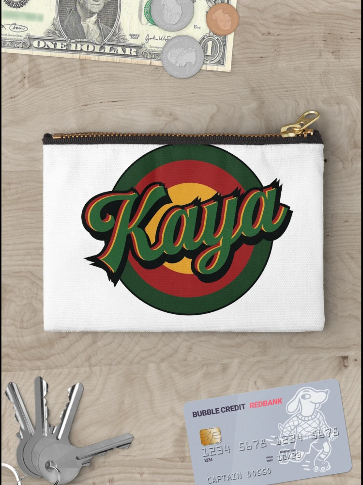 Thumbnail 3 of 4, Zipper Pouch, KAYA RASTA designed and sold by EvulAtheng Designs.