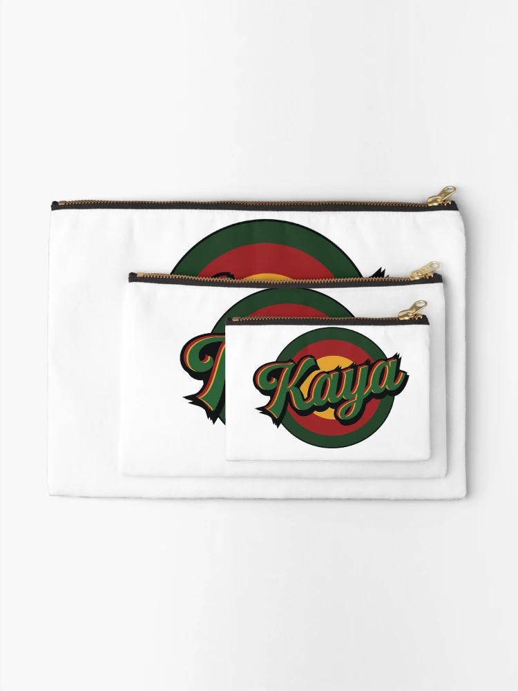 Thumbnail 2 of 4, Zipper Pouch, KAYA RASTA designed and sold by EvulAtheng Designs.