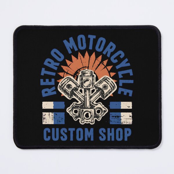 Item preview, Retro Motorcycle Shop designed and sold by SignumShop.
