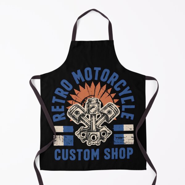 Item preview, Retro Motorcycle Shop designed and sold by SignumShop.