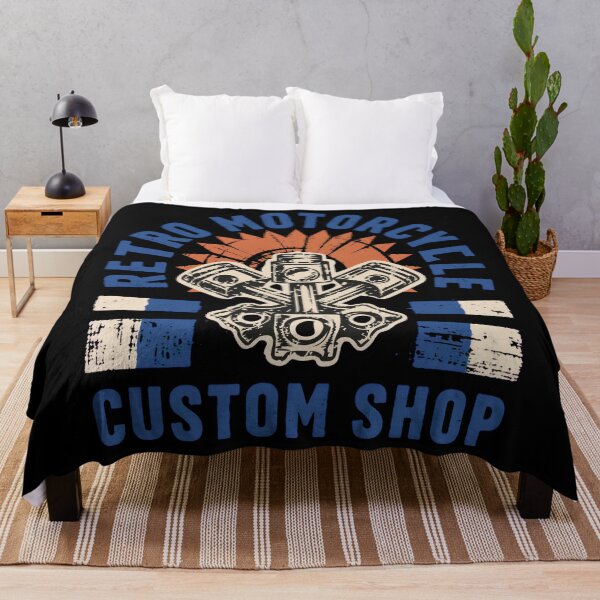 Item preview, Retro Motorcycle Shop designed and sold by SignumShop.