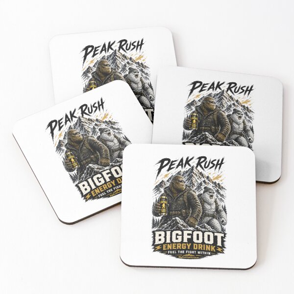 Item preview, Peak Rush Bigfoot Energy Drink designed and sold by Bigfoot Fuel Co.