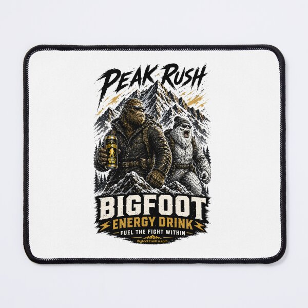 Item preview, Peak Rush Bigfoot Energy Drink designed and sold by Bigfoot Fuel Co.
