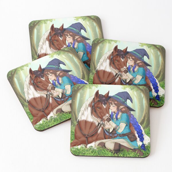 Item preview, The love of a Witch and her horse designed and sold by amathestria.