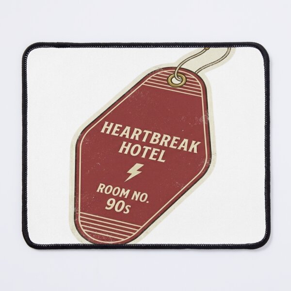 Item preview, Heartbreak Hotel Vintage Motel Key Tag designed and sold by RickyStick.