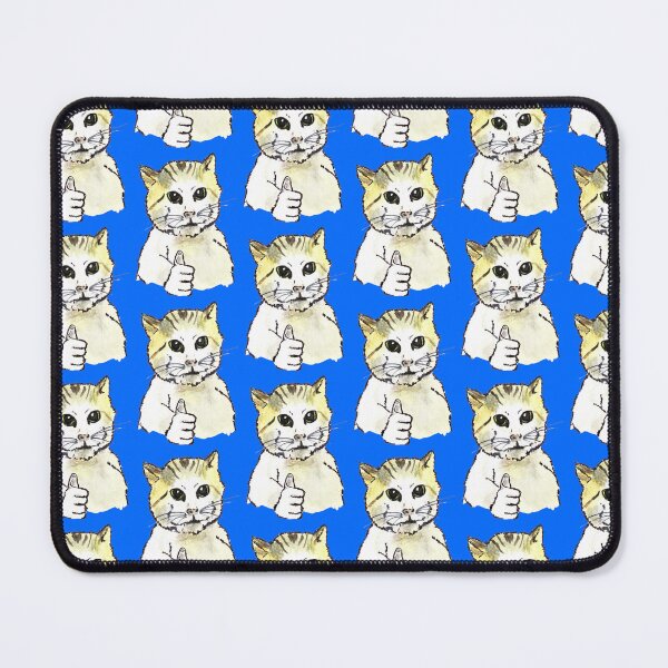Item preview, Watercolor cat meme "let it be the last time" designed and sold by fmpanis98.