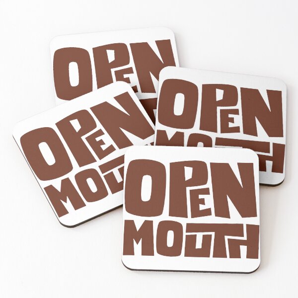 Item preview, Open Mouth – Bold Minimalist Typography Statement Design designed and sold by andry01.