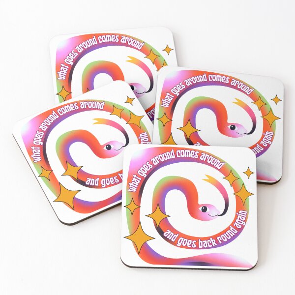 Item preview, Karma Snake: What Goes Around Comes Around designed and sold by maxamillionbux.