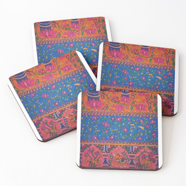Item preview, Ornate Indian Heritage Design | Elephant & Floral Mandala Art designed and sold by Srishti Khaiwal.