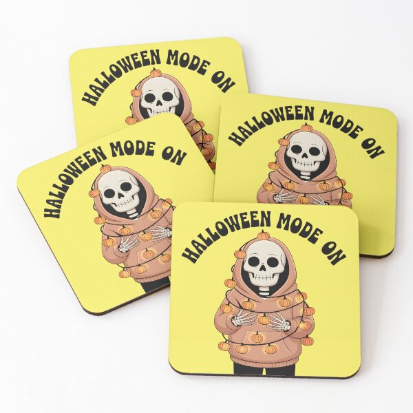 Item preview, Halloween Mode On Skeleton Wrapped in Lights – Funny Spooky T-Shirt designed and sold by Raw Tigers.