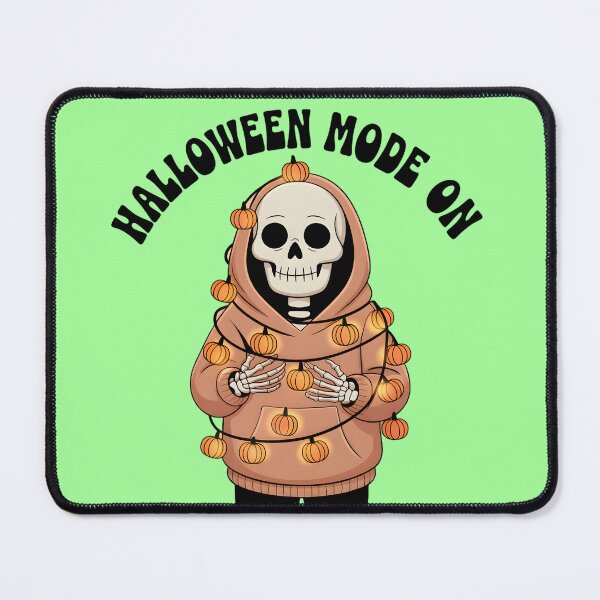 Item preview, Halloween Mode On Skeleton Wrapped in Lights – Funny Spooky T-Shirt designed and sold by Raw Tigers.