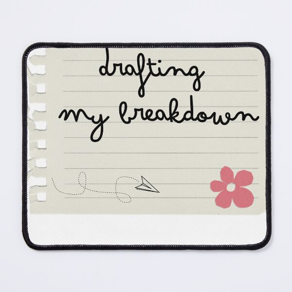Item preview, Drafting my breakdown designed and sold by creativityisfun.