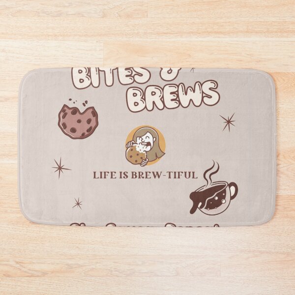 Item preview, Bites and Brews Retro Coffee Cookie Art designed and sold by TZAR WORKS.