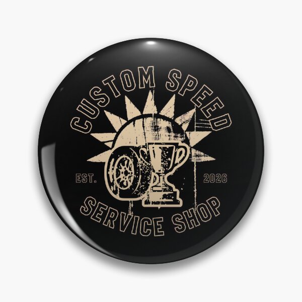 Item preview, Custom Speed Shop designed and sold by SignumShop.