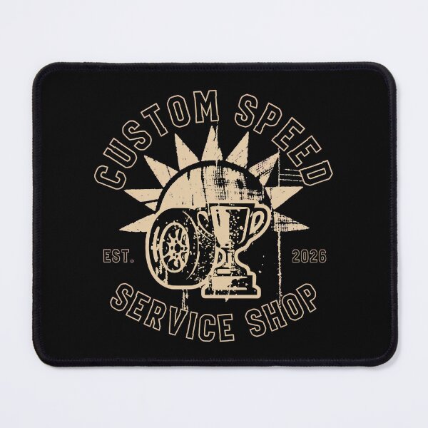 Item preview, Custom Speed Shop designed and sold by SignumShop.