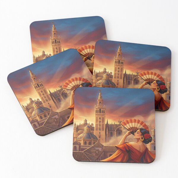 Item preview, Flamenco in Seville designed and sold by ASTRAL ART LAB.