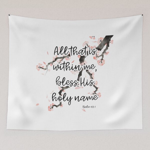 Item preview, Bless His Holy Name designed and sold by Romans 12 Designs.