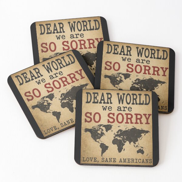 Item preview, Dear World, We Are So Sorry western vibe designed and sold by A-Szczesniak.