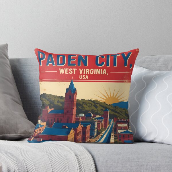 Item preview, Paden City West Virginia 1950s USA Vintage Travel Tourism designed and sold by TravelersGems.