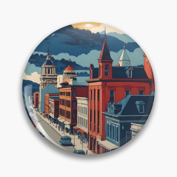 Item preview, Welch West Virginia 1950s USA Vintage Travel Tourism designed and sold by TravelersGems.