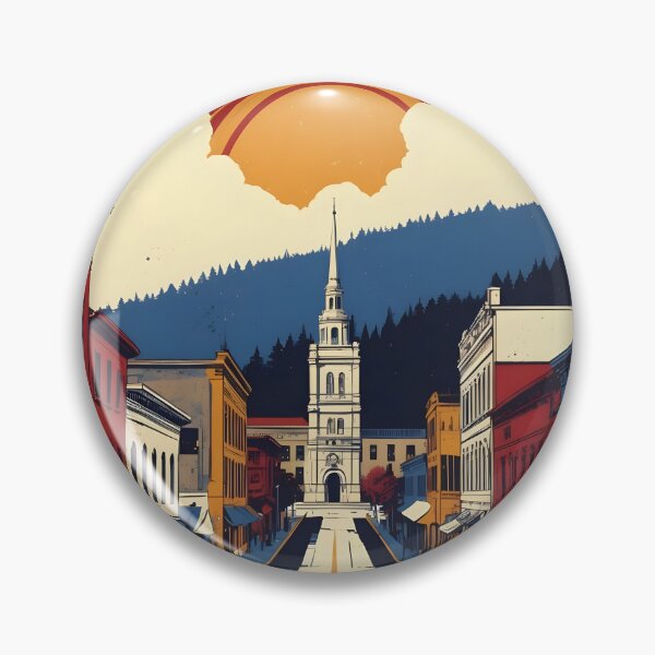 Item preview, Buckhannon West Virginia 1950s USA Vintage Travel Tourism designed and sold by TravelersGems.