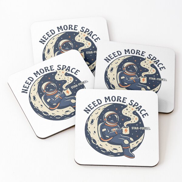 Item preview, Star-Fueled Astronaut Chilling on Moon designed and sold by RickyStick.