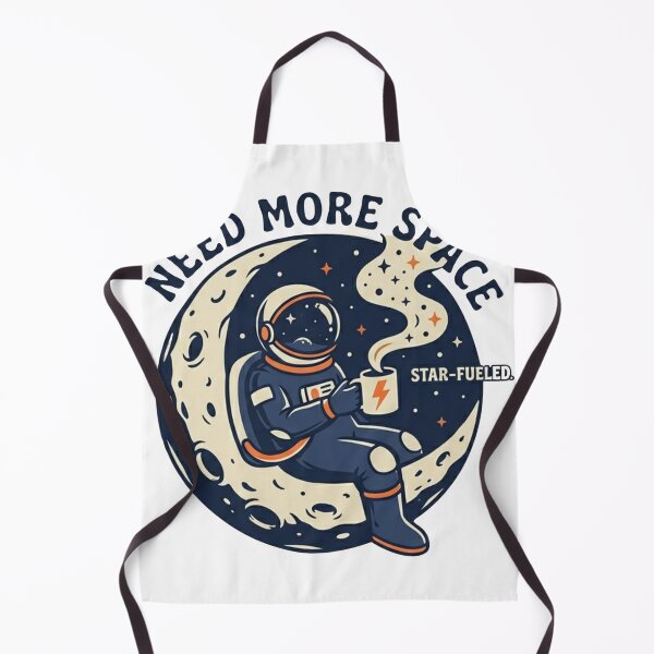 Item preview, Star-Fueled Astronaut Chilling on Moon designed and sold by RickyStick.