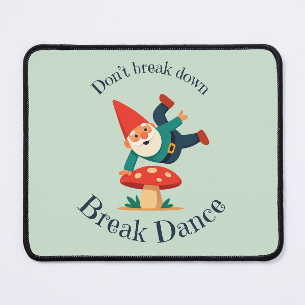 Item preview, Break Dance Gnome designed and sold by mitchiemitch23.