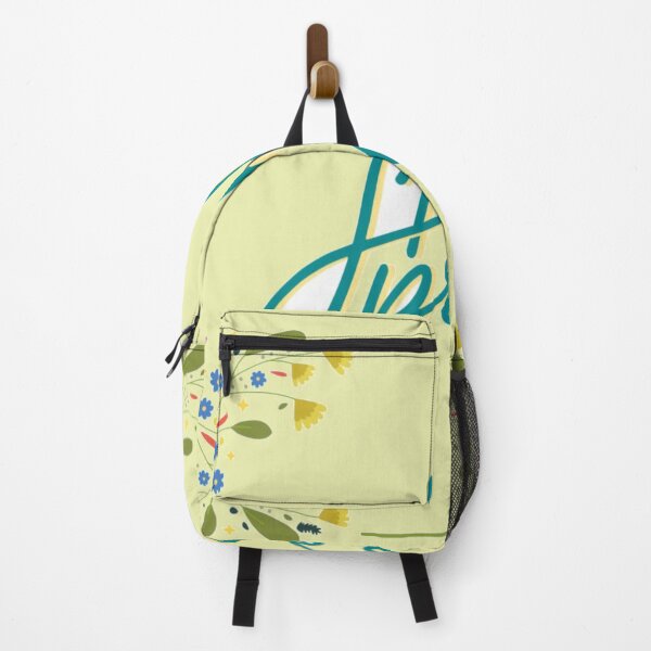 Item preview, Hello Spring Floral Wreath Script Art designed and sold by TZAR WORKS.