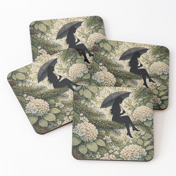 Item preview, Shelter | Rainy Season Botanical Illustration designed and sold by BelievingCreate.