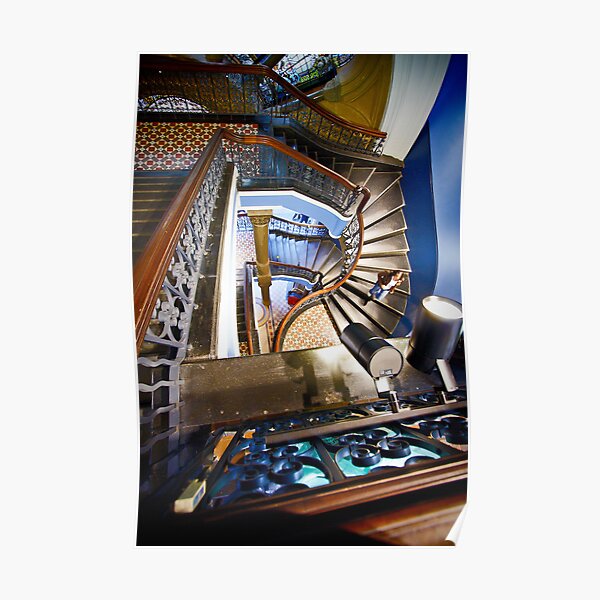 Not quite Escher Poster
