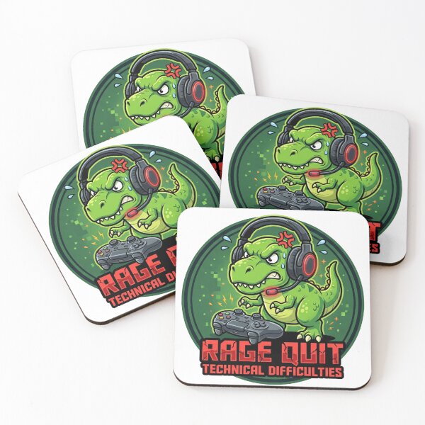 Item preview, Rage Quit Technical Difficulties - T-Rex Short Arms Gamer designed and sold by MVPtech.