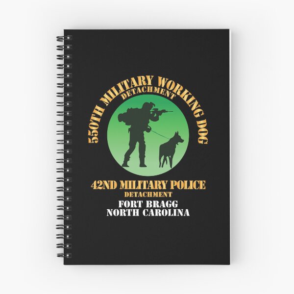 Item preview, Army - 550th Military Police Working Dog Det, 42nd MP Det - Ft Bragg, North Carolina X 300 designed and sold by Military Insignia Products.