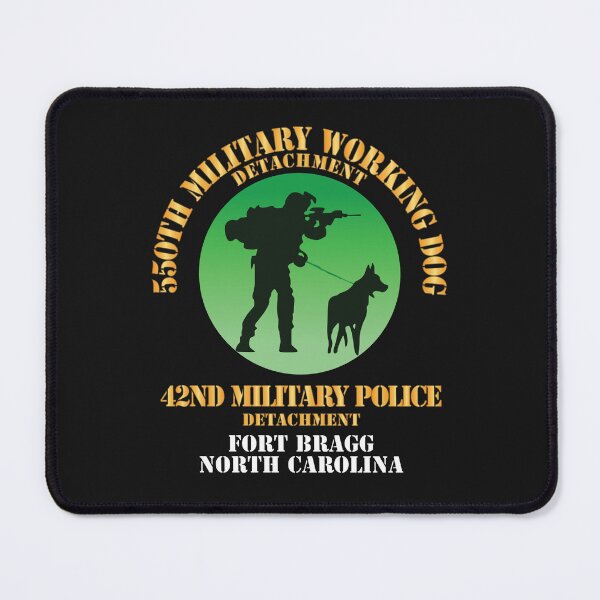 Item preview, Army - 550th Military Police Working Dog Det, 42nd MP Det - Ft Bragg, North Carolina X 300 designed and sold by Military Insignia Products.