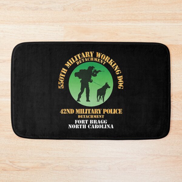 Item preview, Army - 550th Military Police Working Dog Det, 42nd MP Det - Ft Bragg, North Carolina X 300 designed and sold by Military Insignia Products.
