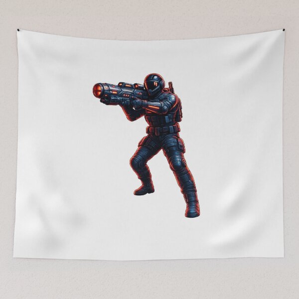 Item preview, Soldier with rocket launcher: Cyber-Tactical Combat Armor designed and sold by NextNoob485.